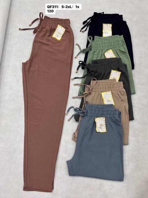 Spodnie  damskie QF311 Mix kolor S-2XL