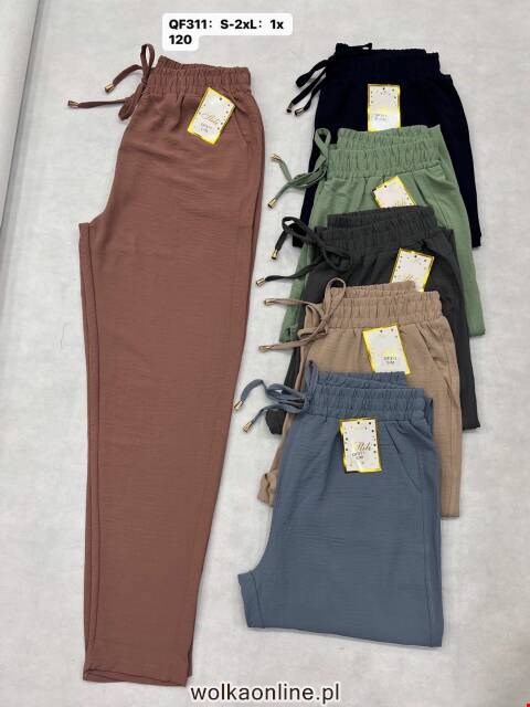 Spodnie  damskie QF311 Mix kolor S-2XL