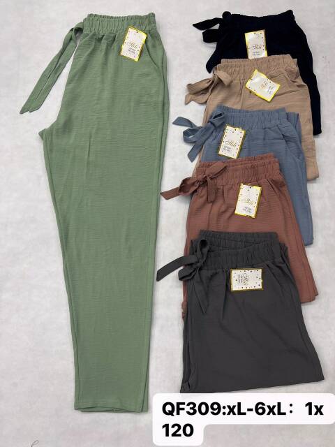 Spodnie  damskie QF309 Mix kolor XL-6XL