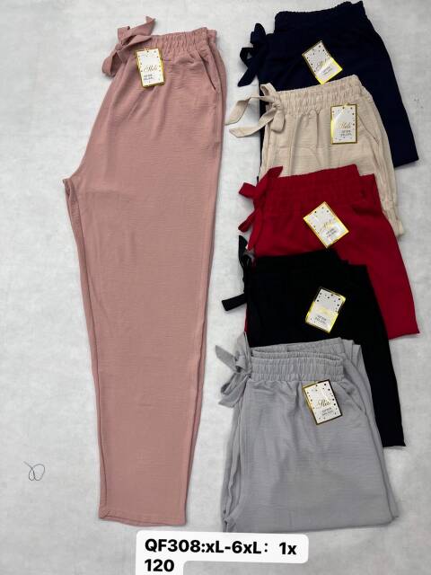 Spodnie  damskie QF308 Mix kolor XL-6XL 1