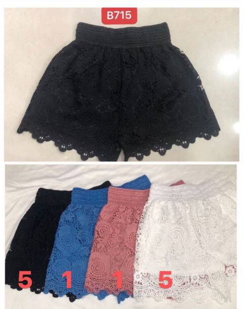 Szorty damskie B715 Mix kolor S-XL 1