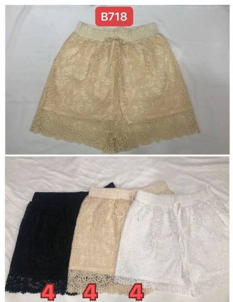 Szorty damskie B718 Mix kolor S-XL 1