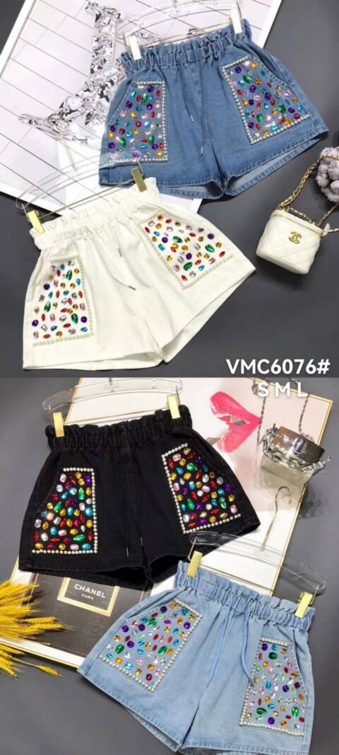 Szorty damskie VMC6076 1 kolor S-L 1