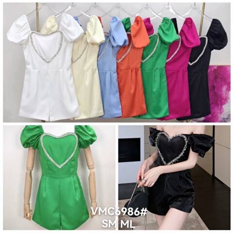 Kombinezon  damskie VMC6986 Mix kolor S-L 1