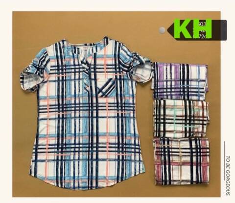 Koszula damskie 3158 Mix kolor XL-6XL