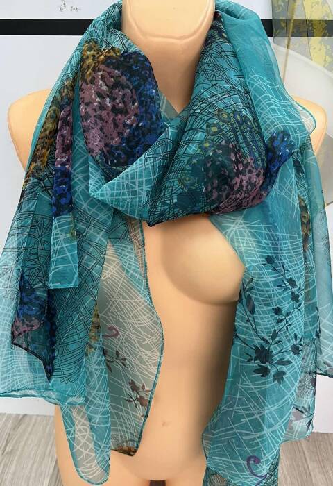 Szaliki damskie 3478 Mix kolor Standard 1