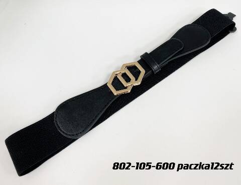 Pasek damskie 802-105 1 kolor Standard