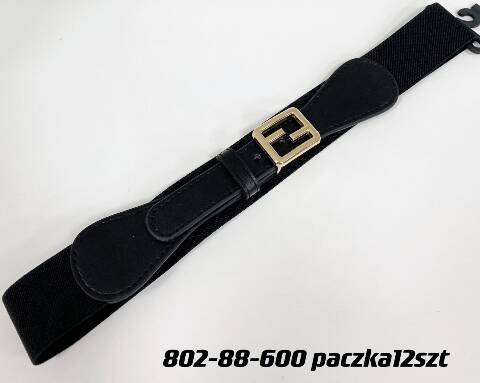 Pasek damskie 802-88 1 kolor Standard