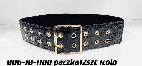 Pasek damskie 806-18 1 kolor Standard
