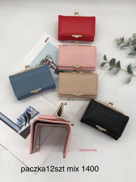 Portfel damskie 3616 Mix kolor Standard 1