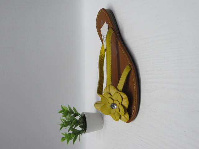 Klapki Damskie 81171 YELLOW 36-41