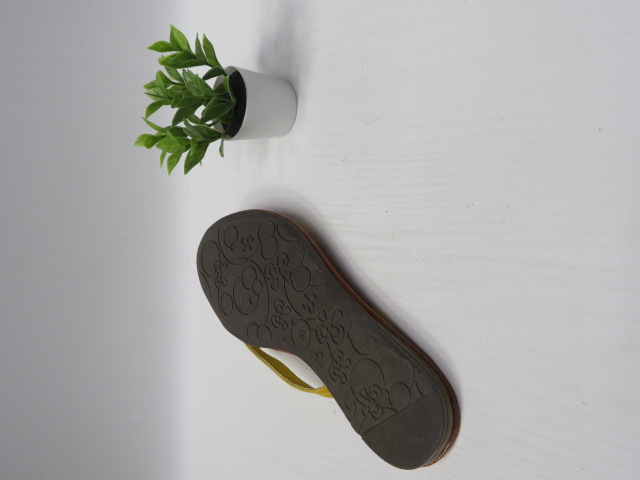 Klapki Damskie 81171 YELLOW 36-41 2