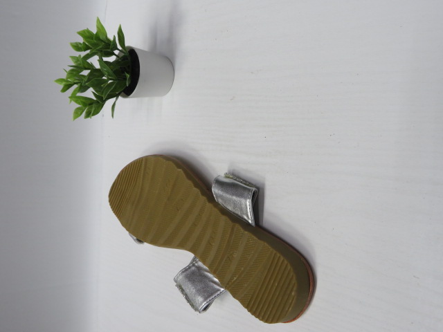 Klapki Damskie  0050-2 SILVER 36-41 2