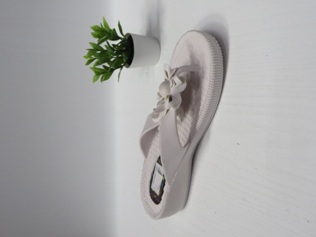 Klapki Damskie 112F WHITE 36-41 1