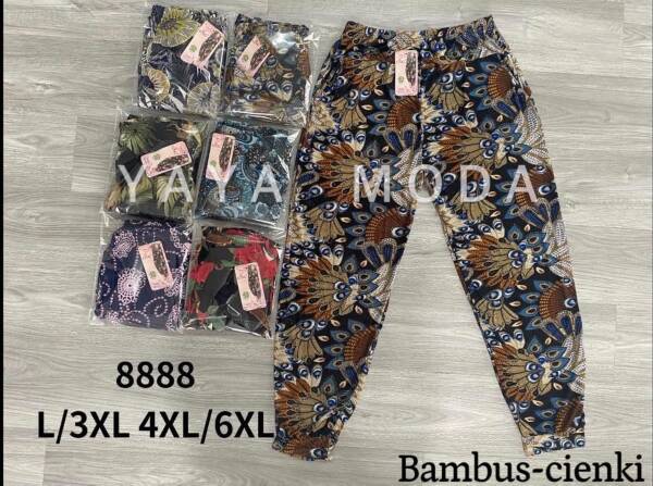 Spodnie damskie 8888 Mix kolor L-6XL 1
