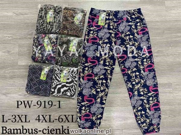 Spodnie damskie PW-919-1 Mix kolor L-6XL