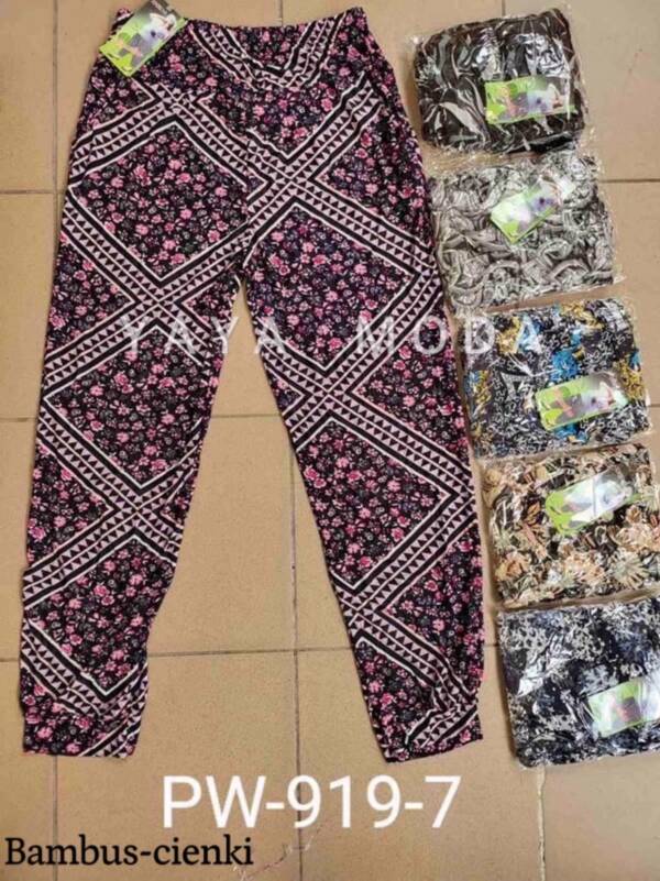 Spodnie damskie PW-919-7 Mix kolor L-6XL