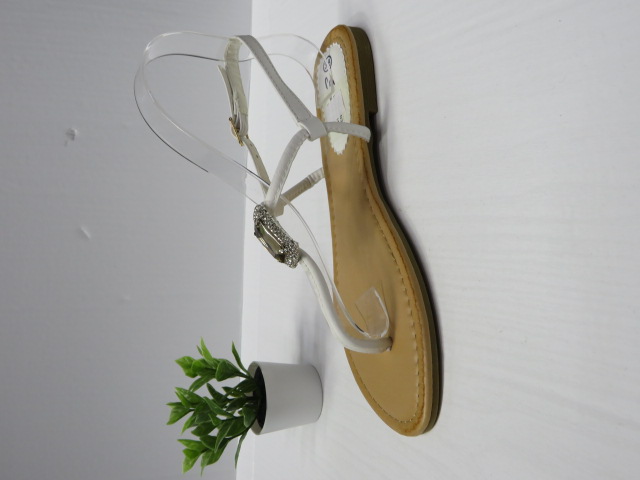 Sandały damskie 1165-2 WHITE 36-41 1