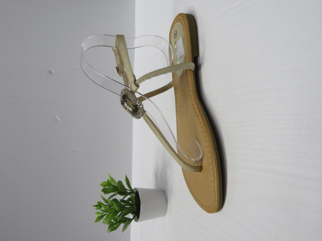 Sandały damskie 1165-3 BEIGE 36-41 1