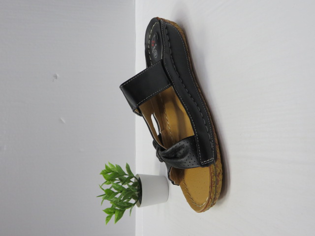 Klapki Damskie 12699-1 BLACK 36-43 1