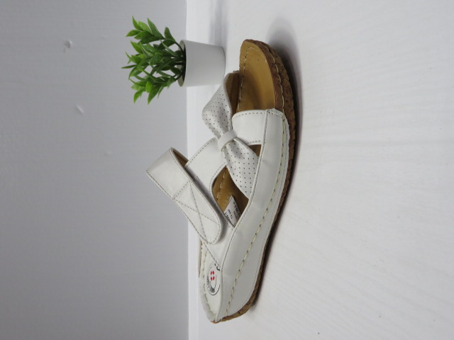 Klapki Damskie 12699-1 WHITE 36-43