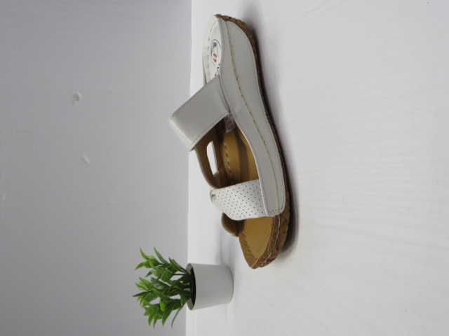 Klapki Damskie 12699-1 WHITE 36-43 1