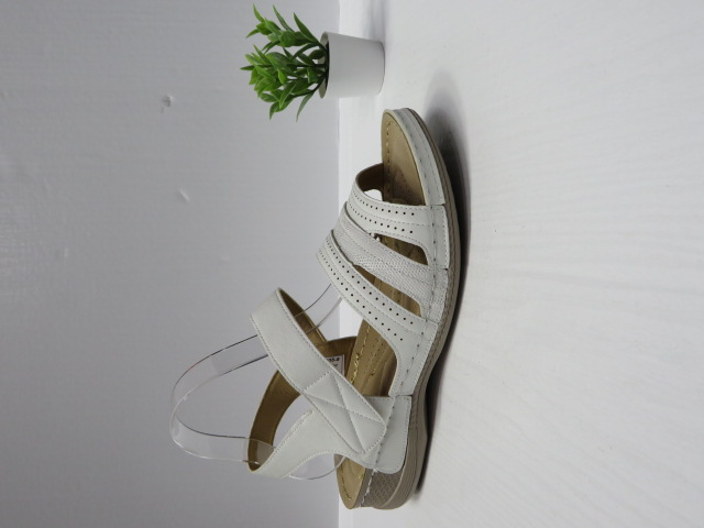 Sandały damskie 21005-8 WHITE 36-43