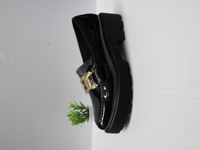Półbuty Damskie YDF-11 BLACK 36-41