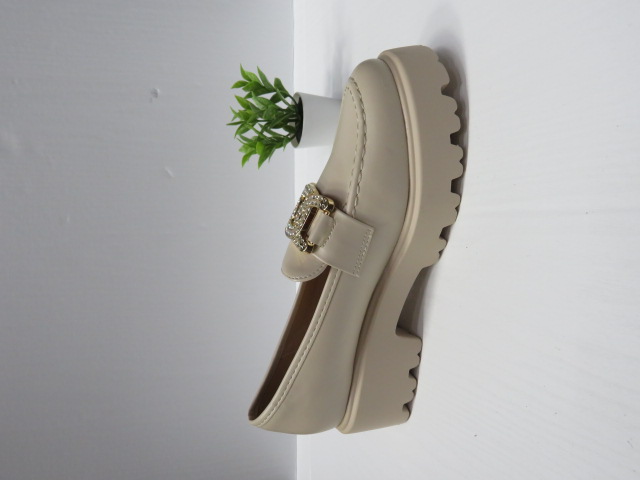 Półbuty Damskie YDF-12 BEIGE 36-41 1