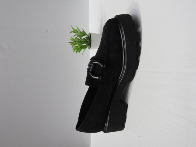 Półbuty Damskie YDF-13 BLACK 36-41 1