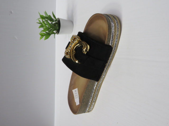 Klapki Damskie 3306-1 BLACK 37-41 1