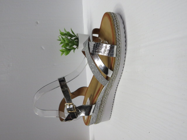 Sandały damskie WH-528 SILVER 36-41