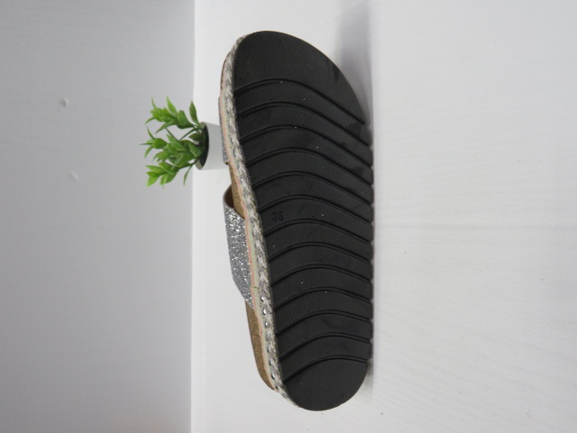 Klapki Damskie YT-20 SILVER 36-41 2