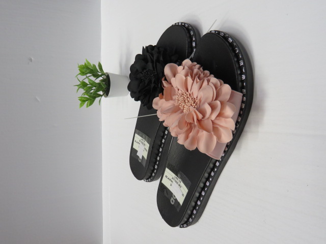 Klapki Damskie AT1005 BLACK/PINK/RED/PLUM/BEIGE 36-41