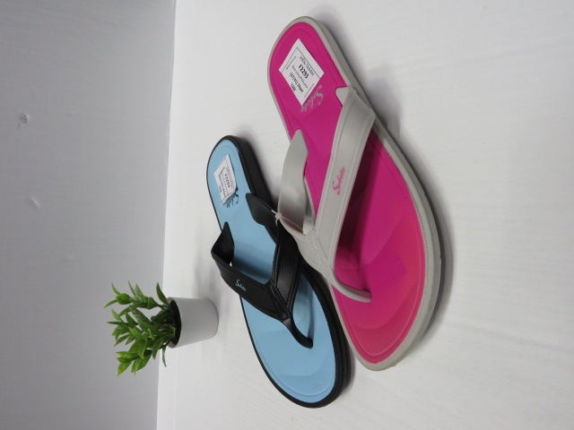 Klapki Damskie F2293 BLUE/NAVY/BLACK/PINK 37-41