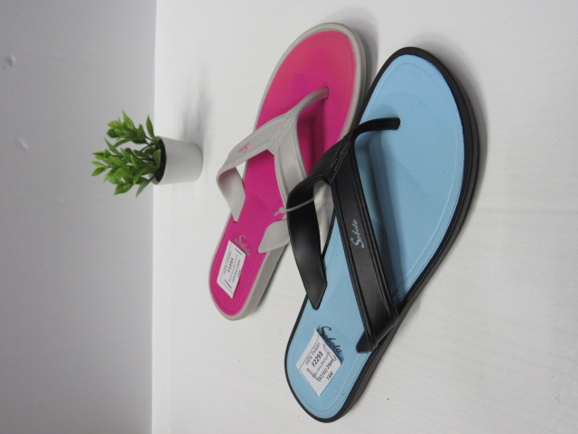 Klapki Damskie F2293 BLUE/NAVY/BLACK/PINK 37-41 1