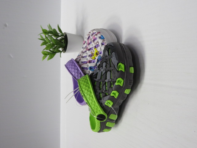 Kapcie Dziecięce 6303 GREY/ROYAL/WHITE/FUXIA 21-26 1