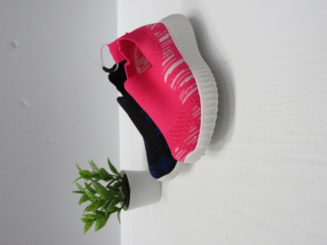 Buty Sportowe Dziecięce 2095A GREY/BLACK/FUSHIA 20-25