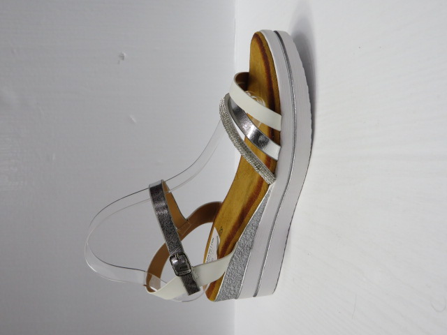 Sandały damskie WH529 SILVER 36-41