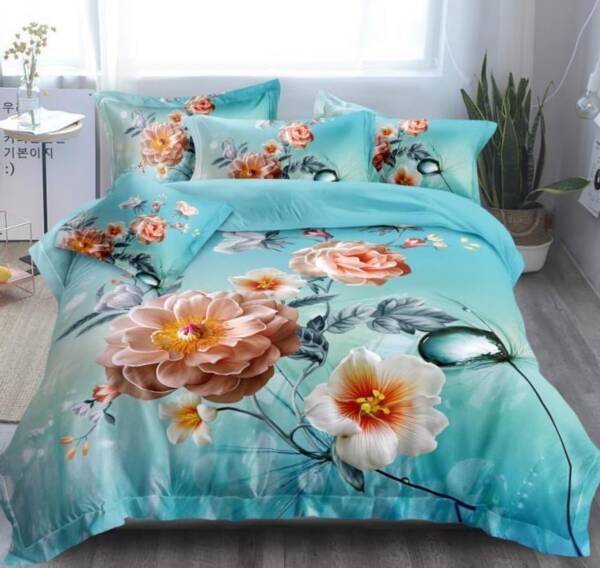 Komplet pościeli 4 części 5933 Mix wzory 200x220 1