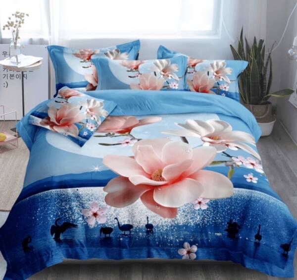 Komplet pościeli 4 części 5937 Mix wzory 200x220 1