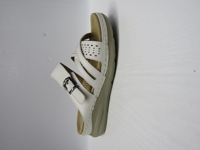 Klapki Damskie B0236 WHITE 36-41