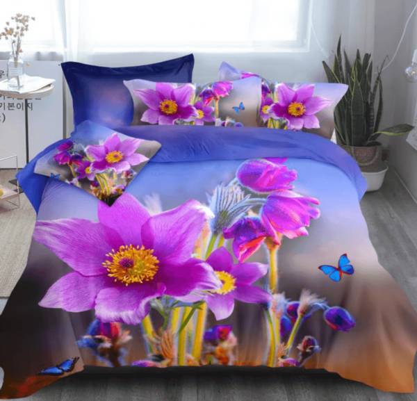 Komplet pościeli 3 części 5960 Mix wzory 160x200 1