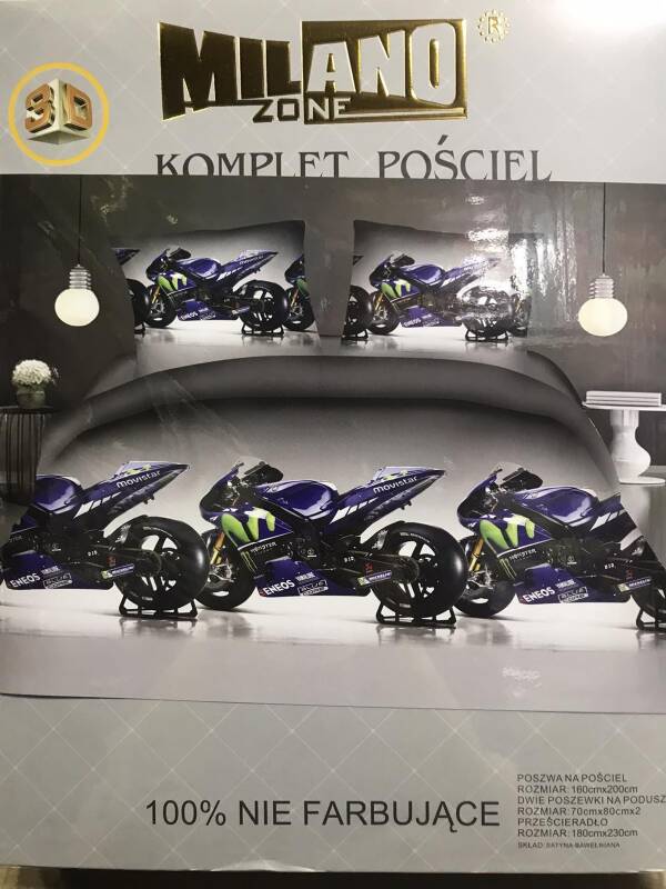 Komplet pościeli 4 części 5964 Mix wzory 160x200