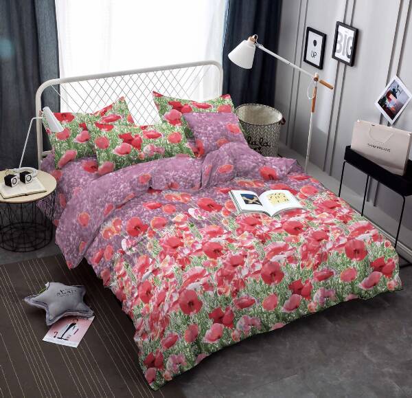 Komplet pościeli 3 części 5967 Mix wzory 160x200