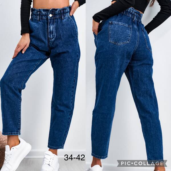 Jeansy damskie 5988 Mix kolor 34-42 1