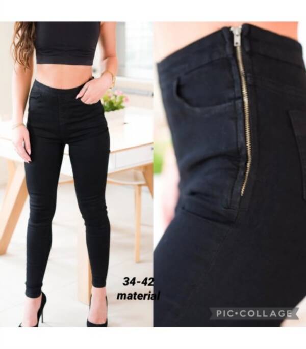 Jeansy damskie 5989 Mix kolor 34-42 1