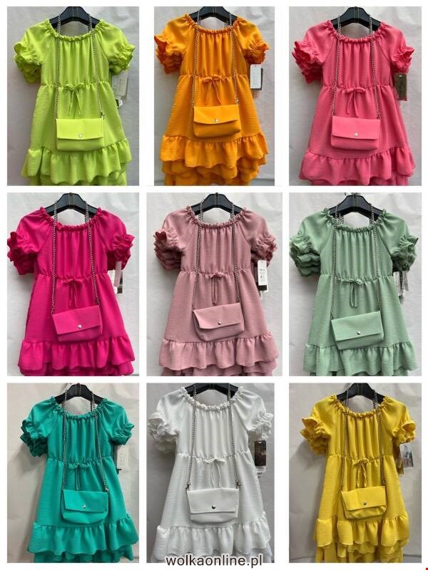 Sukienka dziewczęca 5998 1 Kolor 4-14