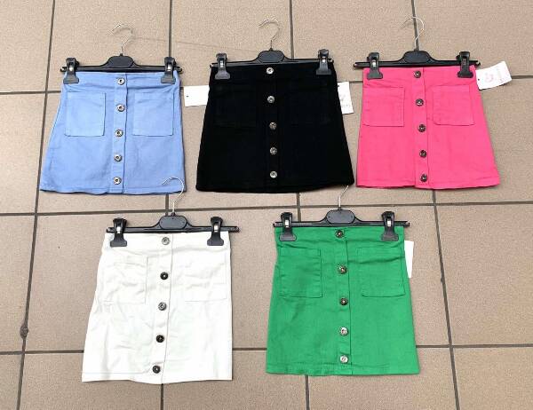 Spódnice dziewczęcy 6043 1 Kolor 4-14