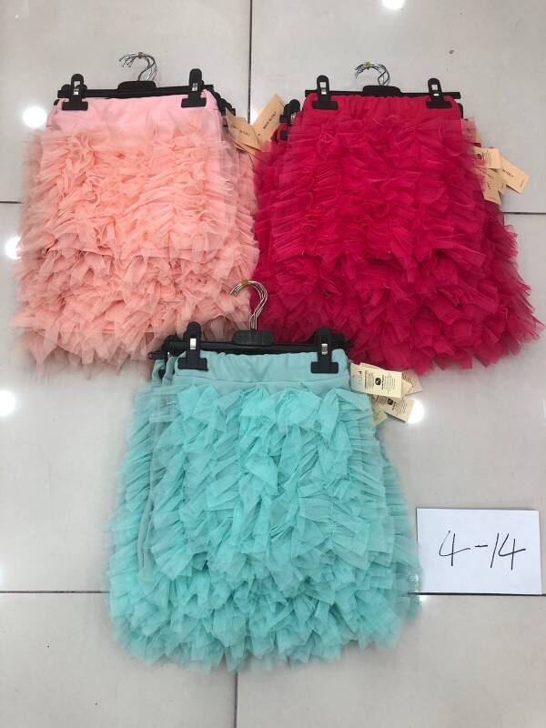 Spódnice dziewczęce 6045 1 kolor 4-14 1